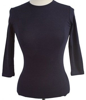 Kiki Riki Cotton 3/4 Sleeve Shell # 13278