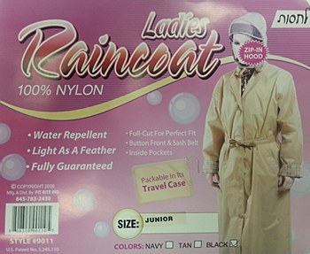 Ladies Raincoat