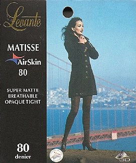 Levante Airskin Non Control Top Tights 80 Denier