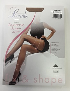 Levante Dynamic Sheer CT Sheer Toe Pantyhose - Tiptoe Boutique
