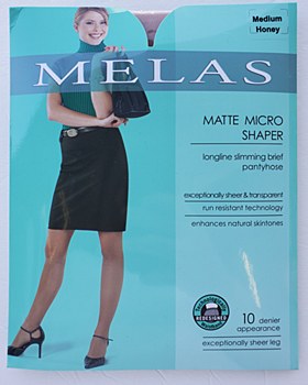 Melas Matte Micro Shaper 10 Denier