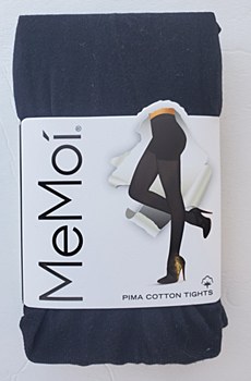 Memoi Pima Cotton-Black-L/XL-