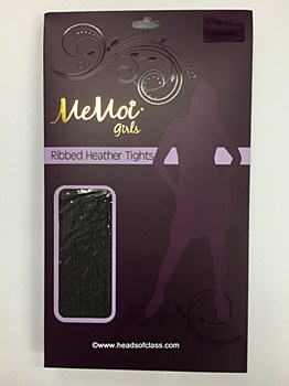MeMoi Ribbed Heather Tights MK-056