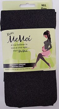 Memoi Maternity Heather Opaque Tights