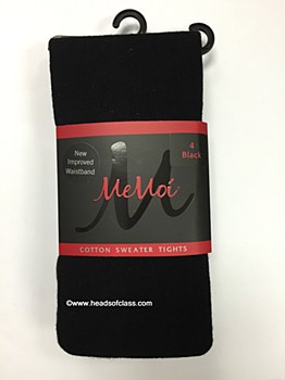 Memoi Cotton Solid Tights # MK-301