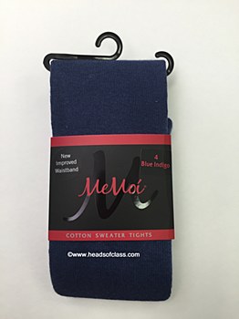 Memoi Cotton Solid Tights # MK-301