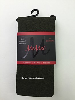 Memoi Cotton Solid Tights # MK-301