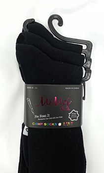 Memoi Solid Knee high 3 / pk