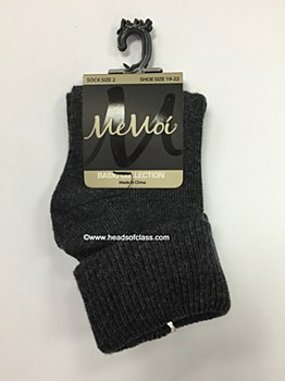Memoi Basic Triple Roll Socks # MK-5058