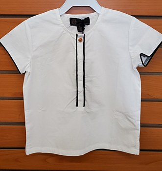 Piped Placket Shirt-18 Months-