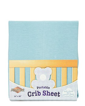 Solid Portable Crib Sheet