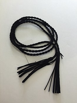 Rope Tassel Belt - Black