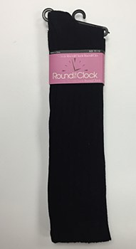Round the Clock Ribbed Cotton Thigh Hi # c10760
