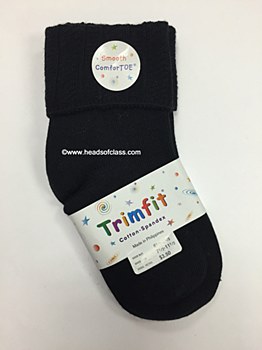 Trimfit Cotton Textured Turncuff For Boys And Girls 1125/12325