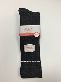 Trimfit Solid Cotton Spandex Knee Sock # 01455