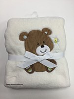 Baby Cuddly Ivory Blanket
