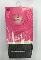 Butterfly School Collection Cotton Ribbed Tights 1175
