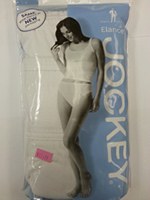 Jockey Elance Bikini  White 3/pk