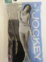 Jockey Elance Briefs  Heather Grey Asst. 3/pk