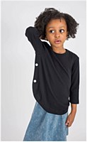 Kids Snappy Tee-Black-14-