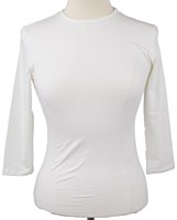 Kiki Riki Cotton 3/4 Sleeve Shell # 13278