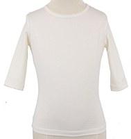 Kiki Riki Girls 3/4 Sleeve Shell # 18921