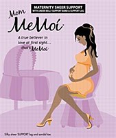 Memoi Maternity Sheer support pantyhose 25 deniar # 402