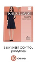 Melas Silky Sheer Control Top 18 denier