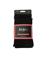 Memoi 60 den Opaque 2pk  -Blac
