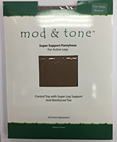 Mod & Tone Super Support Pantyhose # 8100