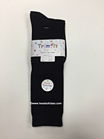Trimfit Solid Cotton Spandex Knee Sock # 01455