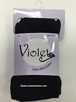 Violet Solid Cotton Tights # 202