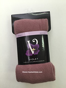 Violet Solid Cotton Tights # 202