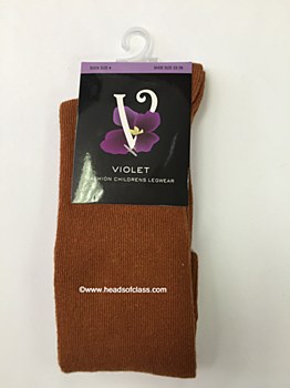 Violet Basic Solid Knee Socks