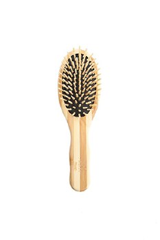 Wood Bristle Brush Small, Round