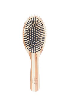 Wood Bristle Brush Large, Round