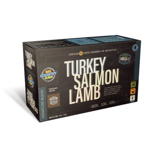 Turkey, Salmon & Lamb 4 x 1 lb