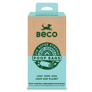 Degradable Poop Bags | Mint Scented, Pack of 270 Bags