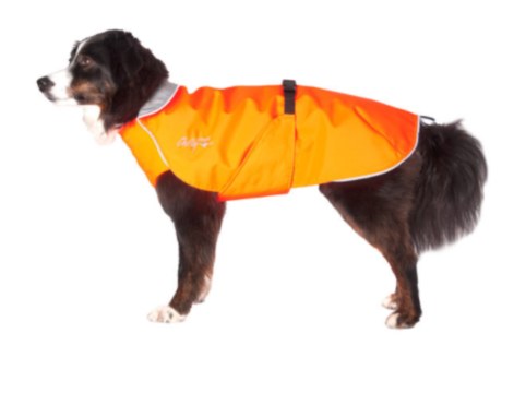 Harbour Slicker, Orange & Silver, 10