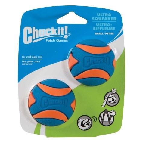 Ultra Squeaker Ball, Medium 2 pack