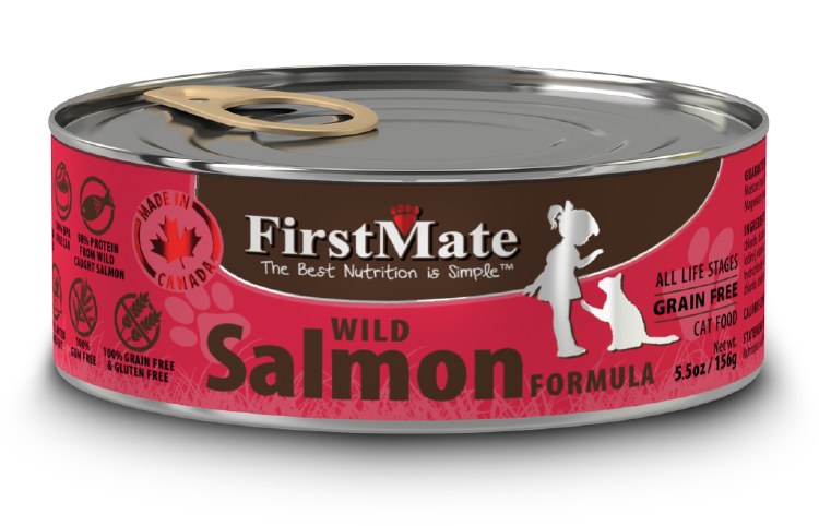 Wild Salmon 156g, Case of 24