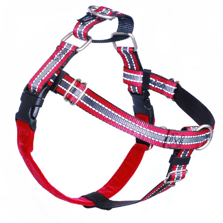 No Pull Harness, Reflective Red, Large