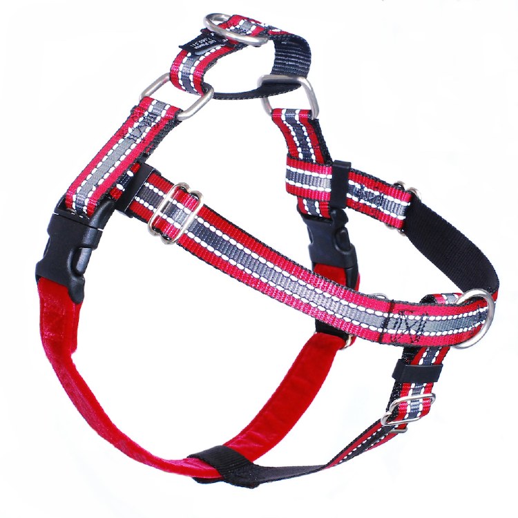 No Pull Harness, Reflective Red, Small