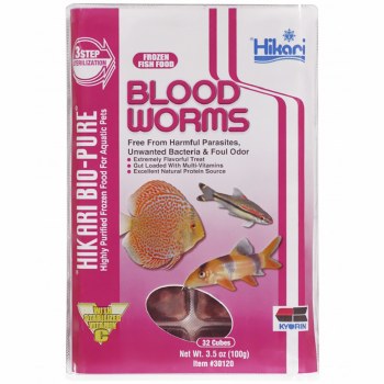 Frozen Blood Worms 3.5oz Cube