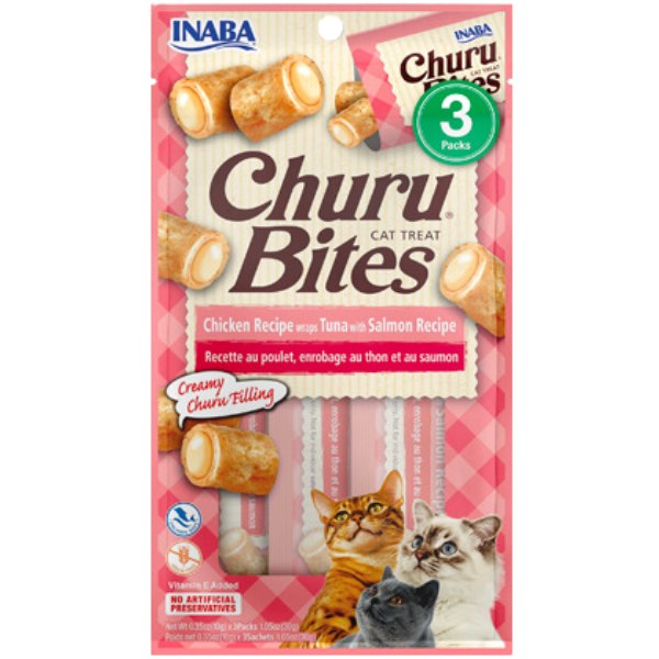 Churu Bites Tuna with Salmon (3 pack)