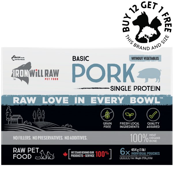 Single Protein Pork 6lbs