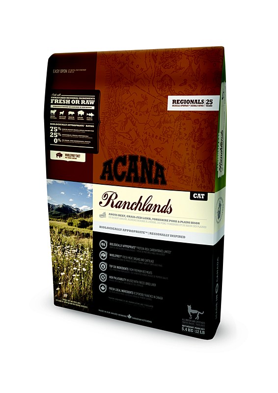 acana ranchlands cat food