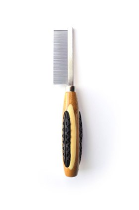 Metal tooth hot sale comb