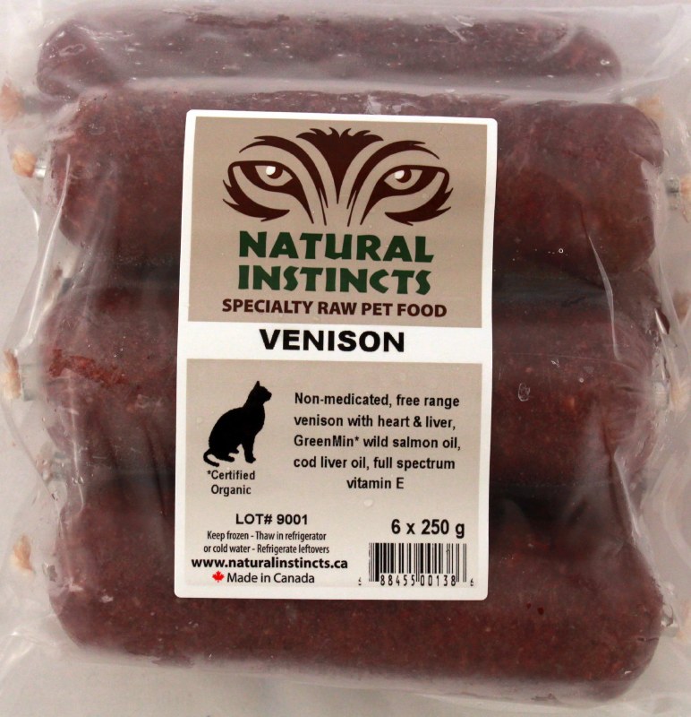 Natural wild shop venison cat food