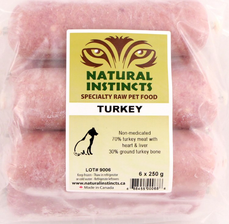 Turkey no/Veg 250g Bulk